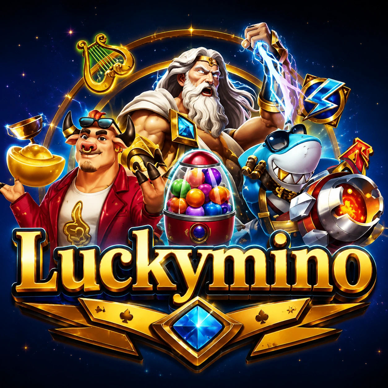 Review Aplikasi lukymino APK Resmi — ikon aplikasi