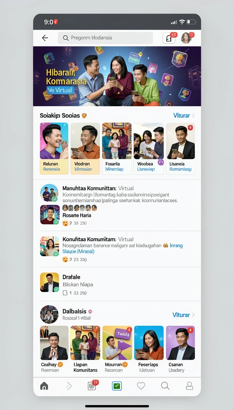 Galeri pratinjau visual kkmega777 build APK resmi terbaru